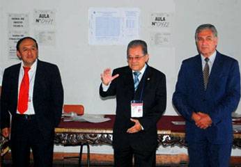 Autoridades sanmarquinas