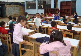 Mobiliarios escolares.