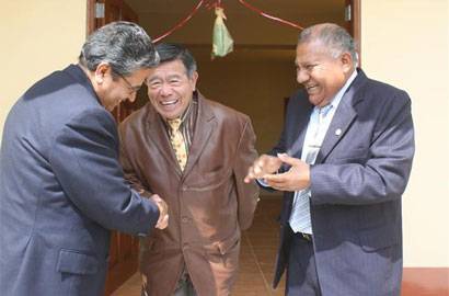 Entrega de llaves del local de usos múltiples.