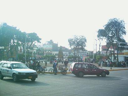 Plaza de Armas de Huaral.