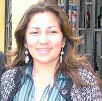 Maryluz Rodriguez, integrante del Centro Federado de Periodista de Huaral.