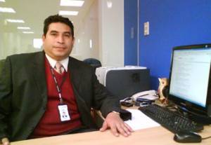 Ángel Soto Mayor Oyola, Coordinador de la agencia  Prymera en Huaral.
