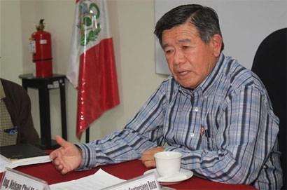 Presidente regional de Lima Nelson Chui.