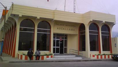 Municipalidad distrital de Aucallama.