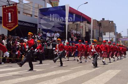 Desfile cívico escolar 2009. 