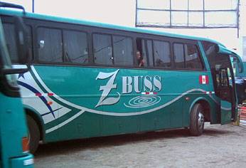 Foto archivo. Bus de la empresa de transporte Z Buss Turismo Huaral.