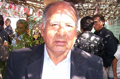 Alcalde Juan Carrasco Félix 